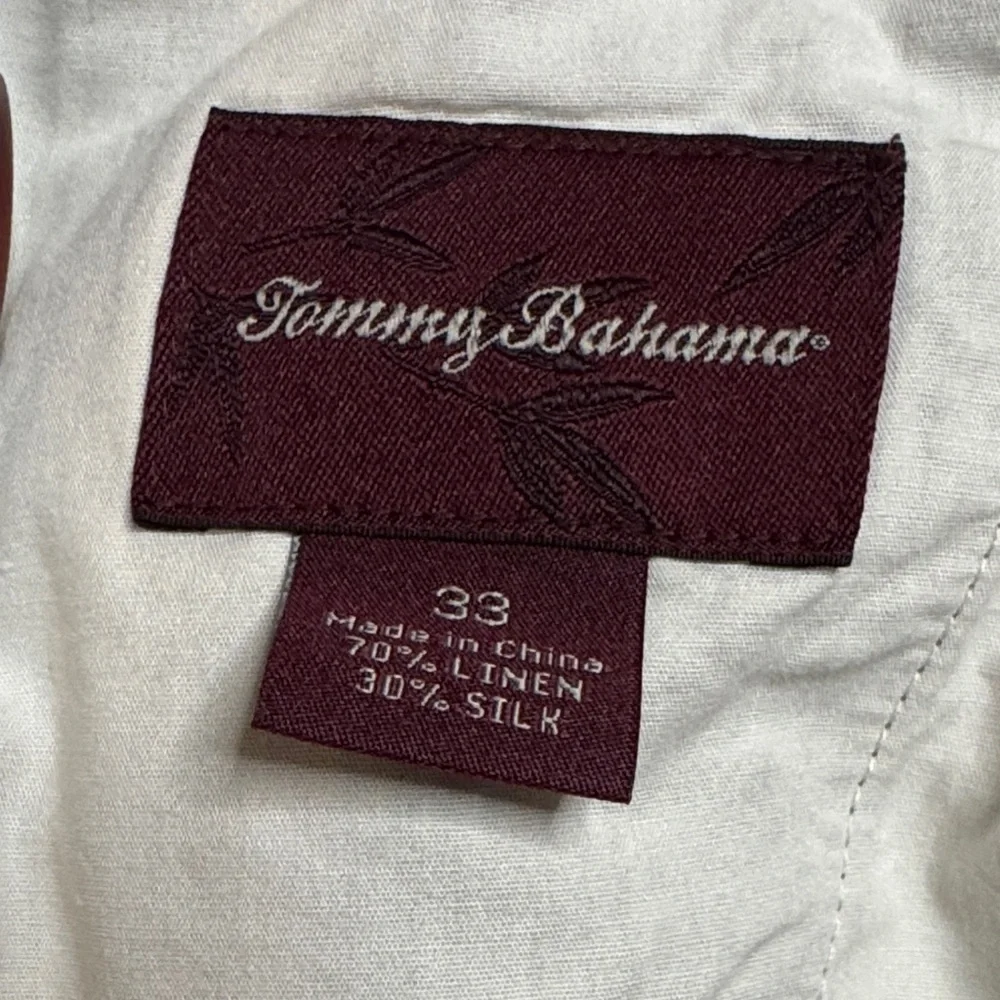 Tommy Bahama Men's Silk/Linen Plaid Shorts - Olive,Grey and Beige